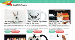 Desktop Screenshot of coolgiftsreview.com
